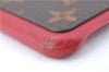 Auth Louis Vuitton Monogram Bumper 11 Pro Max IPhone Case Red M69095 LV J2026