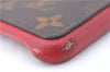 Auth Louis Vuitton Monogram Bumper 11 Pro Max IPhone Case Red M69095 LV J2026