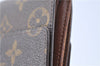 Auth Louis Vuitton Monogram Portefeuille Elise Bifold Wallet M61654 LV J2029