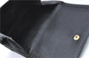 Authentic Louis Vuitton Epi Bifold Wallet Purse Black LV 4Set J2030