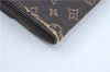 Louis Vuitton Monogram Mini Lin Portefeuille Sarah Wallet Brown M95234 LV J2037