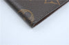 Auth Louis Vuitton Monogram Porte Cartes Credit Pression M60937 Card Case J2045
