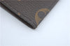 Auth Louis Vuitton Monogram Porte Cartes Credit Pression M60937 Card Case J2045