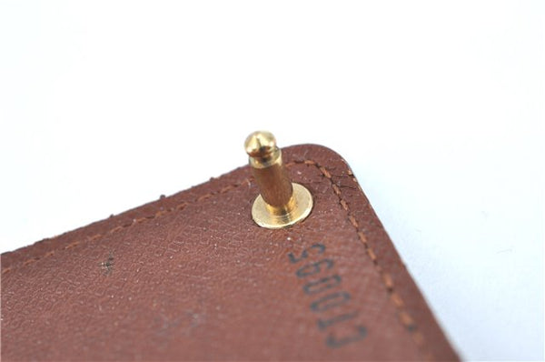 Auth Louis Vuitton Monogram Porte Cartes Credit Pression M60937 Card Case J2045