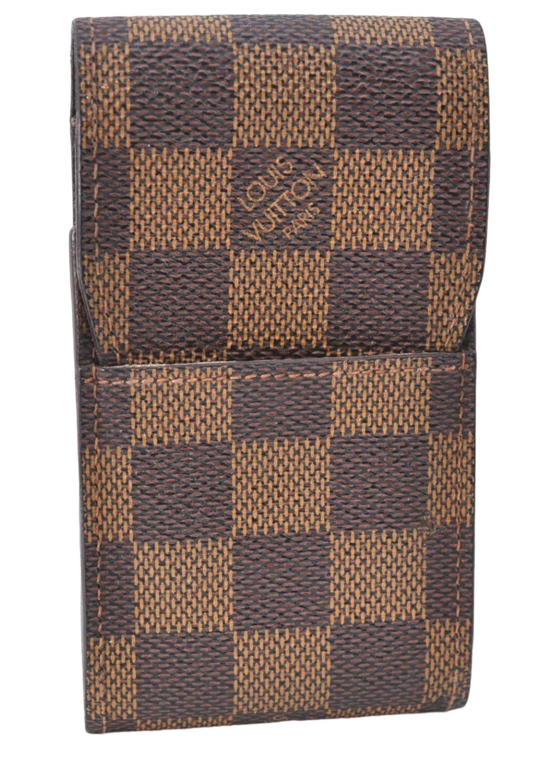 Authentic Louis Vuitton Damier Etui Cigarette Case N63024 LV J2048