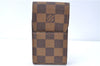 Authentic Louis Vuitton Damier Etui Cigarette Case N63024 LV J2048