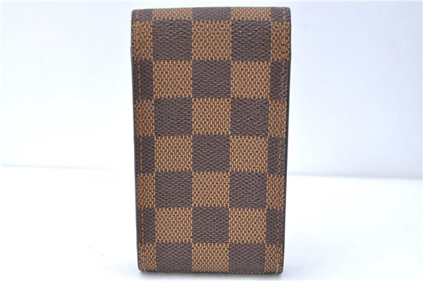 Authentic Louis Vuitton Damier Etui Cigarette Case N63024 LV J2048