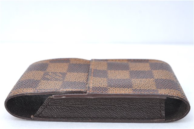 Authentic Louis Vuitton Damier Etui Cigarette Case N63024 LV J2048