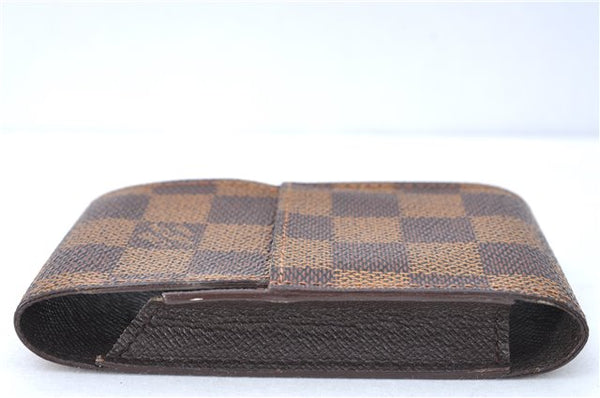 Authentic Louis Vuitton Damier Etui Cigarette Case N63024 LV J2048
