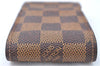Authentic Louis Vuitton Damier Etui Cigarette Case N63024 LV J2048