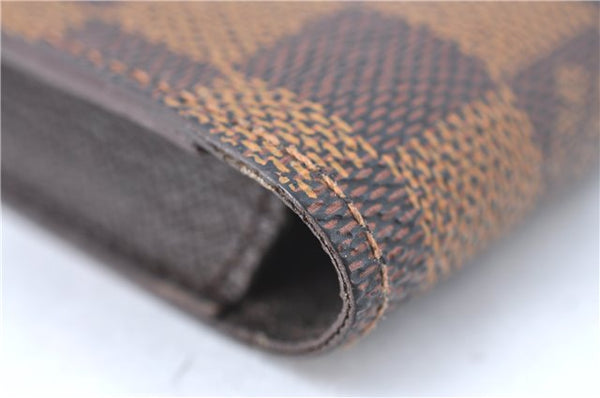 Authentic Louis Vuitton Damier Etui Cigarette Case N63024 LV J2048