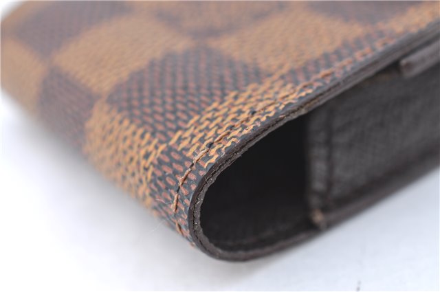 Authentic Louis Vuitton Damier Etui Cigarette Case N63024 LV J2048