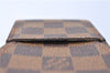 Authentic Louis Vuitton Damier Etui Cigarette Case N63024 LV J2048
