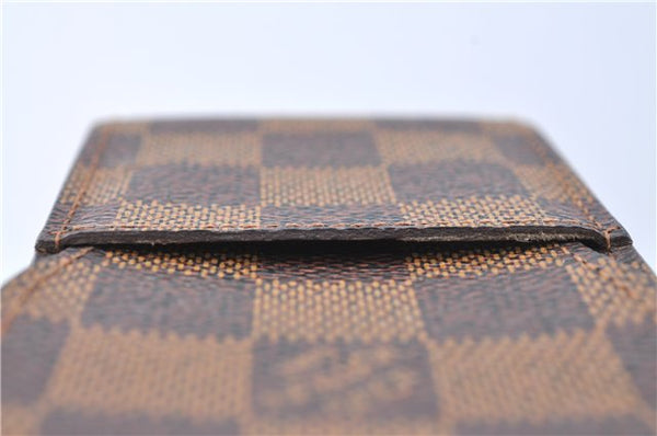 Authentic Louis Vuitton Damier Etui Cigarette Case N63024 LV J2048