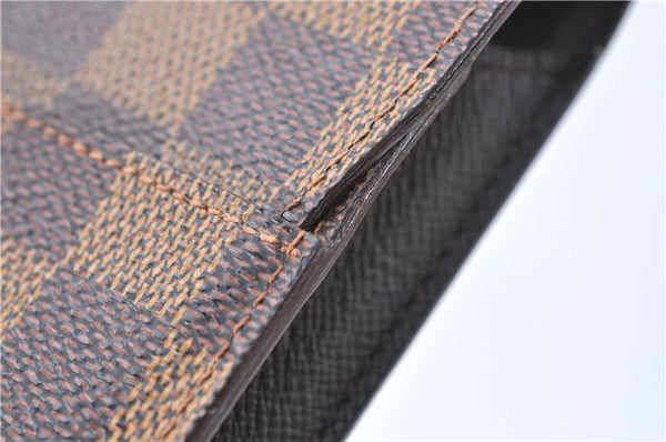 Authentic Louis Vuitton Damier Etui Cigarette Case N63024 LV J2048