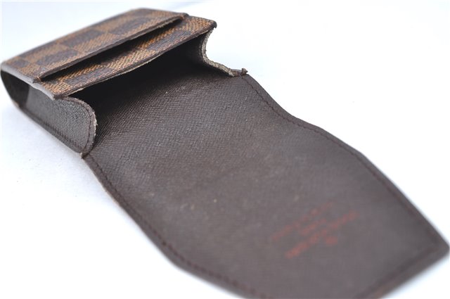 Authentic Louis Vuitton Damier Etui Cigarette Case N63024 LV J2048