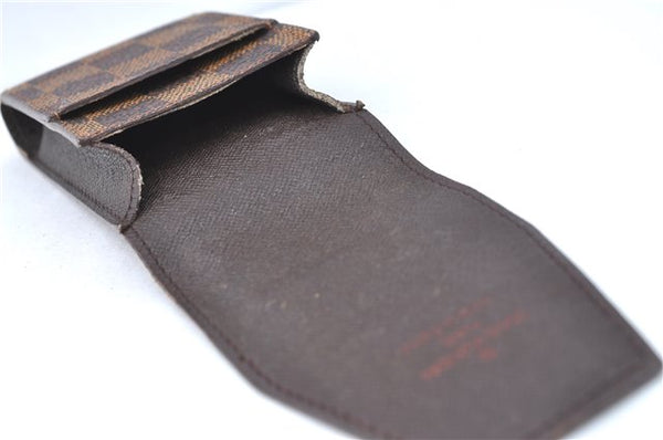 Authentic Louis Vuitton Damier Etui Cigarette Case N63024 LV J2048