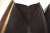 Auth Louis Vuitton Damier Porte Monnaie Billets Tresor Wallet N61730 LV J2053