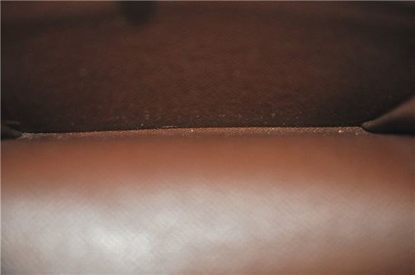 Auth Louis Vuitton Damier Porte Monnaie Billets Tresor Wallet N61730 LV J2053