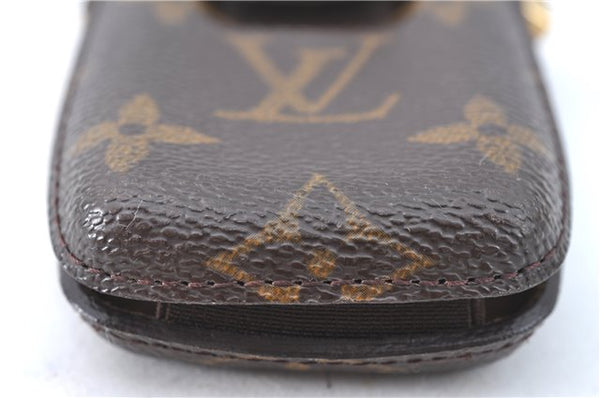 Authentic Louis Vuitton Monogram Etui TelePhone International PM M63064 LV J2055