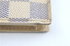 Auth Louis Vuitton Damier Azur Portefeuille Marco Bifold Wallet N60018 LV J2056