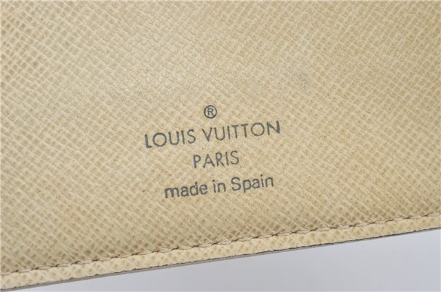 Auth Louis Vuitton Damier Azur Portefeuille Marco Bifold Wallet N60018 LV J2056