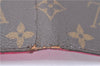 Authentic Louis Vuitton Monogram Folio Iphone 7 8 Case Pink M61906 LV J2058