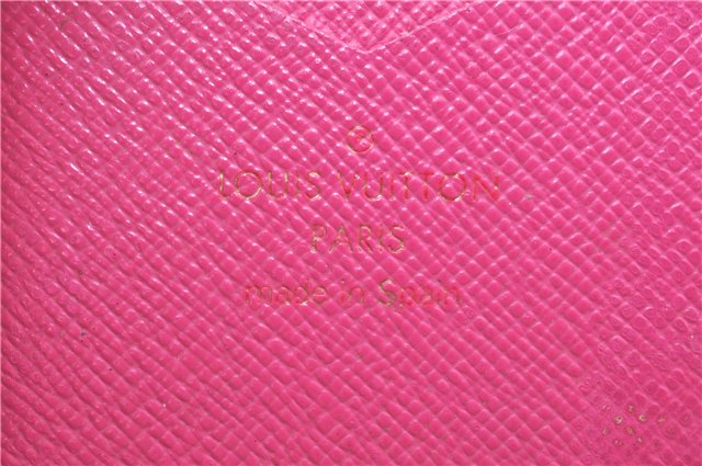 Authentic Louis Vuitton Monogram Folio Iphone 7 8 Case Pink M61906 LV J2058