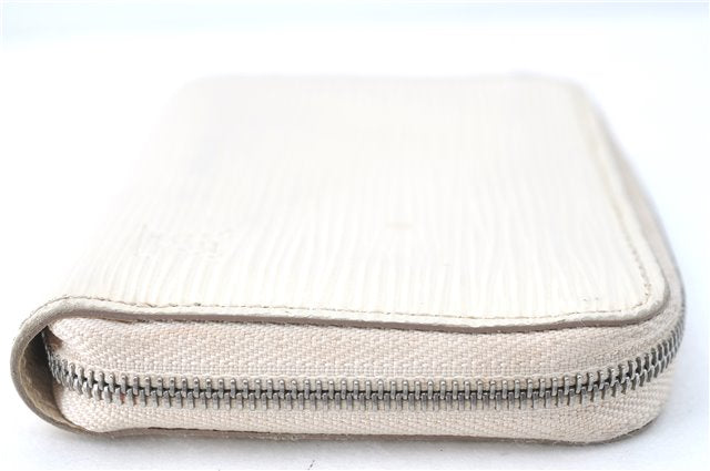 Authentic Louis Vuitton Epi Zippy Coin Purse White M6015J LV J2065