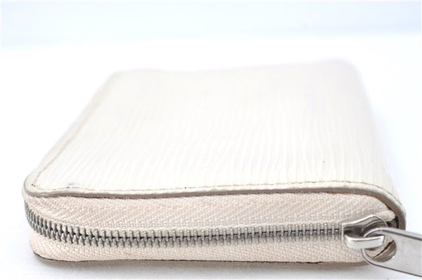 Authentic Louis Vuitton Epi Zippy Coin Purse White M6015J LV J2065