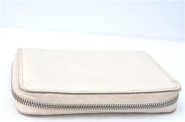 Authentic Louis Vuitton Epi Zippy Coin Purse White M6015J LV J2065
