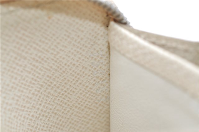 Authentic Louis Vuitton Epi Zippy Coin Purse White M6015J LV J2065