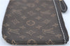 Authentic Louis Vuitton Monogram Idylle Pochette Cles Brown M62994 LV J2068