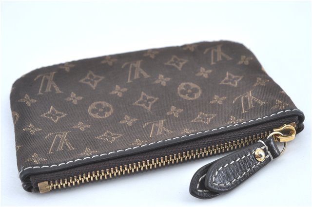 Authentic Louis Vuitton Monogram Idylle Pochette Cles Brown M62994 LV J2068