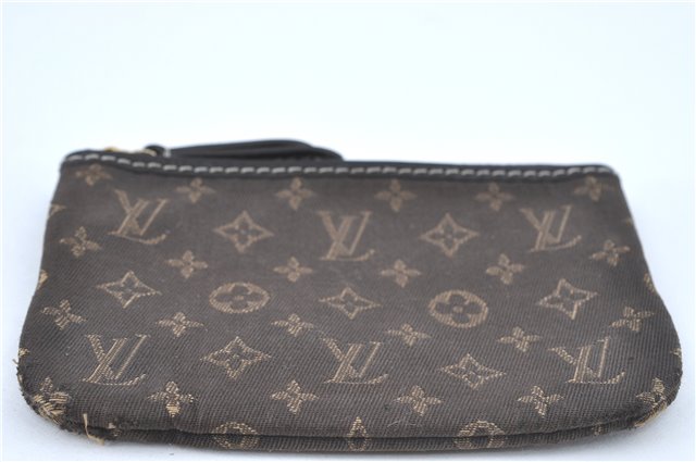 Authentic Louis Vuitton Monogram Idylle Pochette Cles Brown M62994 LV J2068
