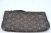 Authentic Louis Vuitton Monogram Idylle Pochette Cles Brown M62994 LV J2068