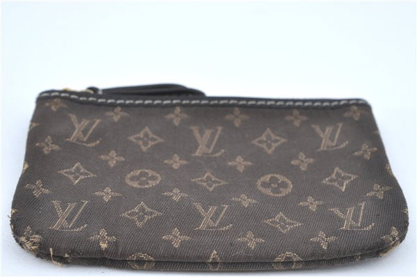 Authentic Louis Vuitton Monogram Idylle Pochette Cles Brown M62994 LV J2068