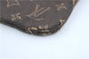 Authentic Louis Vuitton Monogram Idylle Pochette Cles Brown M62994 LV J2068