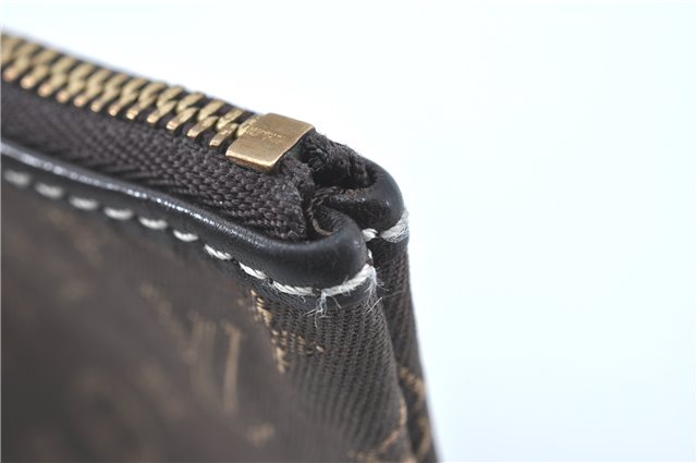 Authentic Louis Vuitton Monogram Idylle Pochette Cles Brown M62994 LV J2068