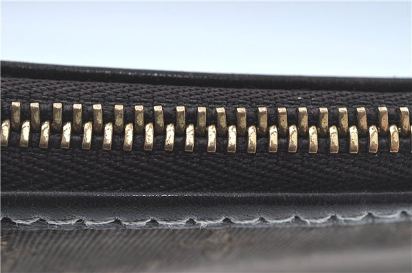 Authentic Louis Vuitton Monogram Idylle Pochette Cles Brown M62994 LV J2068