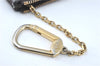 Authentic Louis Vuitton Monogram Idylle Pochette Cles Brown M62994 LV J2068