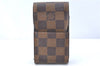 Authentic Louis Vuitton Damier Etui Cigarette Case N63024 LV J2071