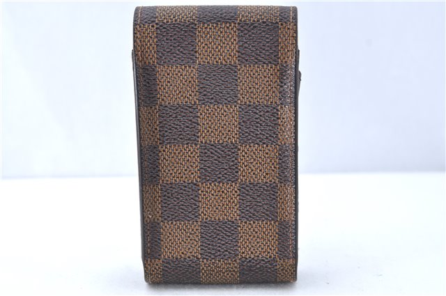 Authentic Louis Vuitton Damier Etui Cigarette Case N63024 LV J2071