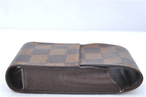 Authentic Louis Vuitton Damier Etui Cigarette Case N63024 LV J2071