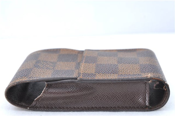 Authentic Louis Vuitton Damier Etui Cigarette Case N63024 LV J2071