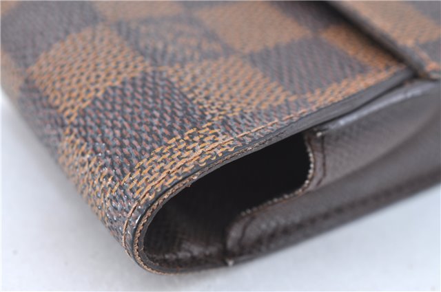 Authentic Louis Vuitton Damier Etui Cigarette Case N63024 LV J2071