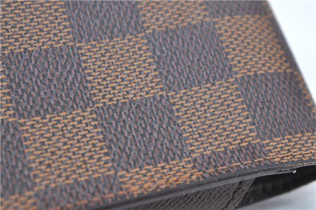 Authentic Louis Vuitton Damier Etui Cigarette Case N63024 LV J2071