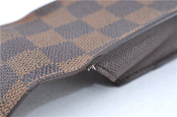 Authentic Louis Vuitton Damier Etui Cigarette Case N63024 LV J2071