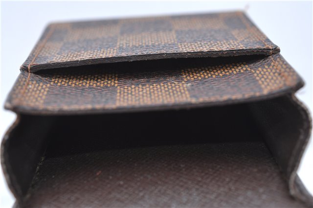 Authentic Louis Vuitton Damier Etui Cigarette Case N63024 LV J2071