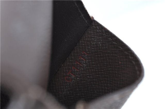 Authentic Louis Vuitton Damier Etui Cigarette Case N63024 LV J2071